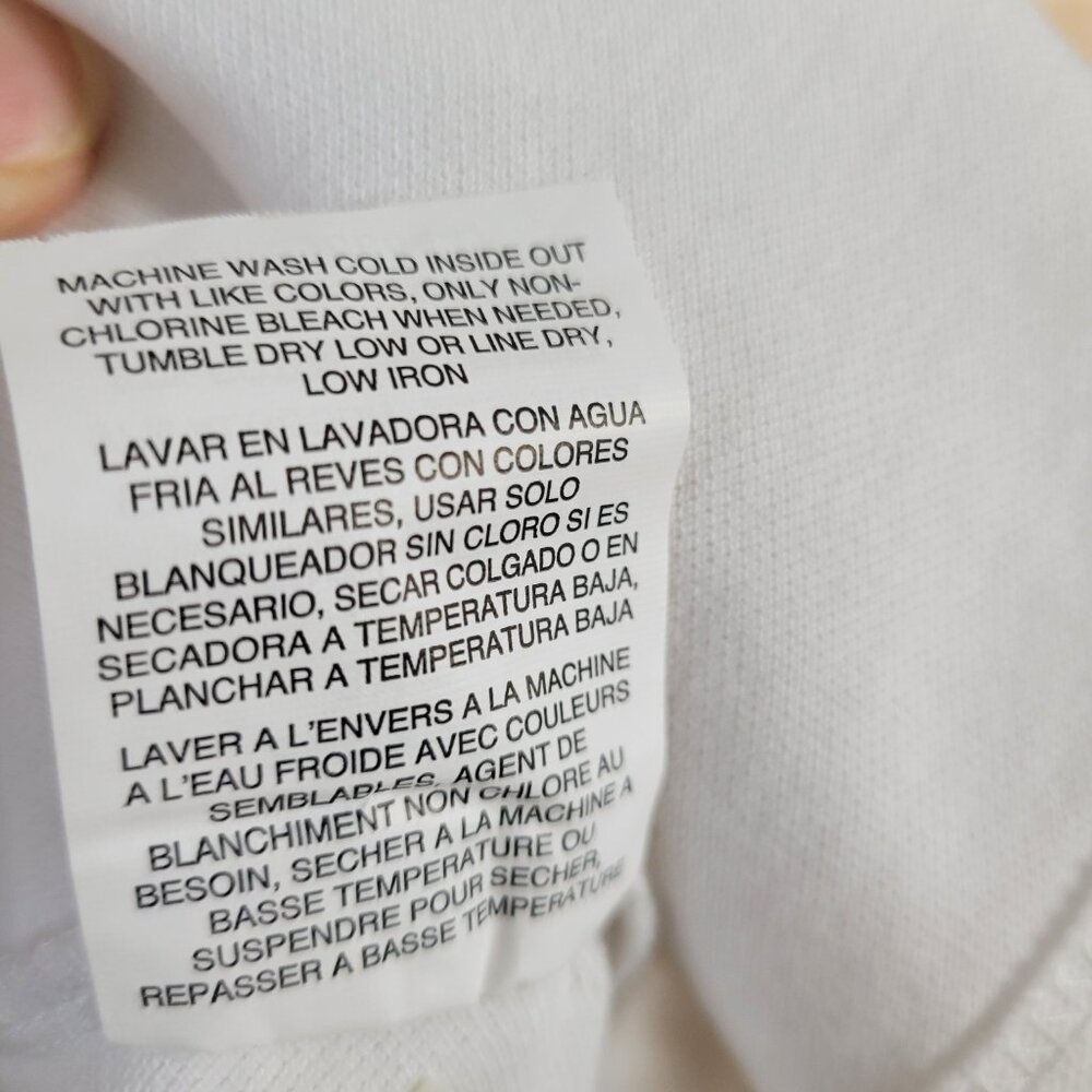 NEW Riders by Lee Indigo Polo Shirt White Womens 3X Comfort Athleisure NWT - Picture 8 of 11